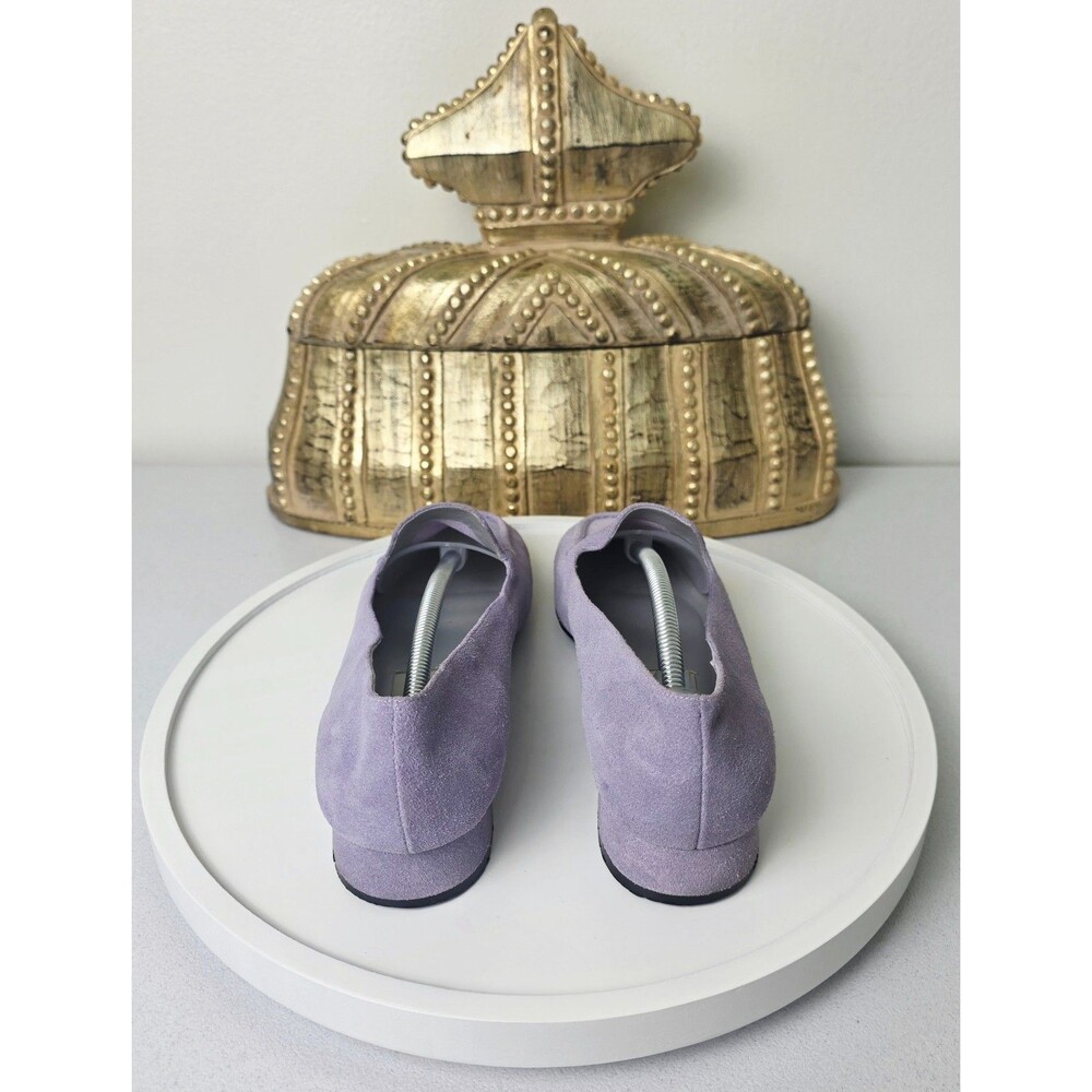 BELLINI Womens Lavender Purple Suede Loafers Flats Sz 8.5 Lilac Slip On Shoes - Picture 10 of 15